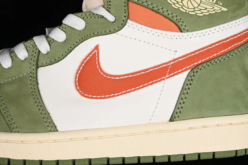All categories Air Jordan Jordan series basketball shoes Air Jordan 1 High Air Jordan 1 High OG "Celadon" AJ1 Joe 1 deconstructed retro coconut milk green high-top basketball shoes FB9934-300